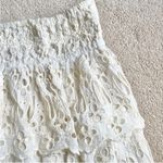 Free People  Eyelet Ruffle Mini Skirt Photo 9