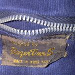 Elegant Navy Beaded Shoulder Bag Blue Photo 1