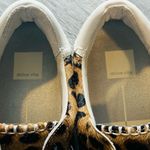 Dolce Vita Notice Stitch Genuine Calf Hair Sneakers Dark Leopard, NWOT Brown Size 12 Photo 4