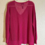Black Label by Chico's XL Pink Knit V Photo 6