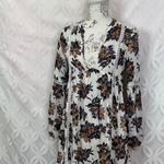 re:named Floral Boho Long Sleeve Mini Tunic Dress Size S Photo 4