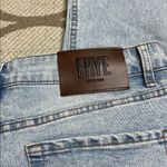 Frye  high waisted straight leg Cuffed Crop light blue Jeans (1859395),size 10 Photo 14