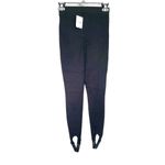 Forever 21 Womens Leggings Size Small High Waist Heel Elastic Yoga Black Stretch Photo 1