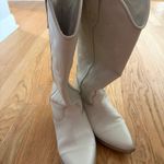 Steve Madden  White Cowboy Boots Photo 1