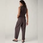 Athleta  Brooklyn Utility Jumpsuit shale purple gray size 10 NWT Photo 2