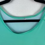 doTERRA Logo Women's Bright Green Relaxed Fit Athletic Tank Top Medium Photo 3