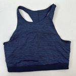 Outdoor Voices  S Sports Bra TechSweat Move Free Crop Top Longline Baltic Blue Photo 7
