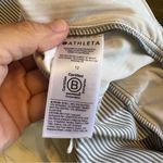 Athleta  Brooklyn Textured Skirt Skort Gray White Shorts Tennis Active Pull On 12 Photo 6