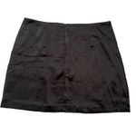 Altar'd State  Black Mini‎ Skirt Women's XL Slit Micro Party Cocktail Whimsigoth Photo 3