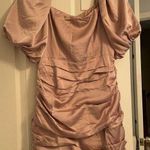 South Boutique  Dress with Puff Sleeves Photo 0