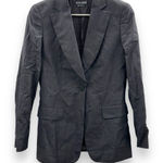Giorgio Armani  Wool Dark Gray Single Button Double Breasted‎ Blazer Sz 40 Photo 0