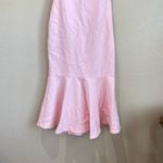 Likely Hara Dress in Rose Shadow Pink Ruffle Strap Size 4 Formal Midi Mermaid Photo 6