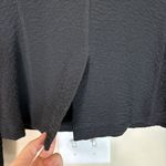 Eileen Fisher Crinkle Textured Blazer Jacket Size S Black Lining Stretch Photo 7