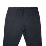 Eileen Fisher   Straight Pants Womens Large Texture Jacquard Black Straight Photo 1