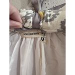 Andthewhy Ruffle Mini Dress White Medium Cottagecore Prairie Whimsical NEW  Photo 2