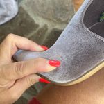 Steve Madden Boho Embroidered Taupe Gray Velvet Ankle Boots heels funky new Photo 7