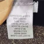 Cache Vintage Black Gold Shimmer Striped Semi Formal Midi Dress Size Small S Photo 7