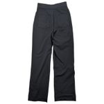 Halara  Black High Waist Wide Leg Button Fly Pants Size S Tall Photo 4