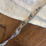 Kasia made in Greece cotton eyelet puff sleeve tie back dress White Size M Photo 5