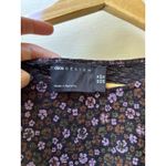 ASOS  Floral Babydoll Dress 12 Puff Sleeves Dark Fairy Romantic Academic Western Photo 1