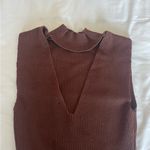 Forever 21 F21 High Neck Knit Midi Dress Photo 3