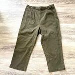 Bill Blass  Jeans  stretch olive green cropped pants Photo 2