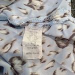 Karlie  Leopard Print Top in Gray and Cream Photo 3