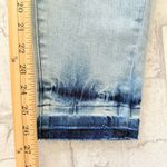 Judy Blue NWT  Mid Rise Tie Dye Hem Skinny Fit Light Blue Jeans Plus Size 15/32 Photo 8