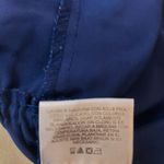 Apostrophe  Navy Ruffled Sleeveless Top Size LP Long Petite Balletcore Boho Fairy Photo 7