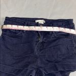 H&M  Black Jean Shorts High-Waisted Denim Photo 3