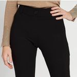 Betabrand  Classic Black Stretchy Dress Pant Straight Leg Yoga Pants Photo 1