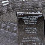 Mott & Bow Allen Mom Jeans Charcoal Gray Womens 31 x 28 Straight Tapered Denim Black Photo 4