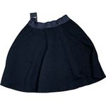 DKNY Skirt Size XS X-Small Black Textured Flare Womens Pull On Stretch 26X20 Photo 3