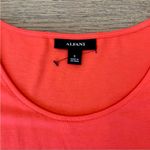 Alfani NWOT Coral Asymmetrical Sleeveless Blouse S Photo 5