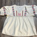 THML 🌸  Embroidered Boho Blouse – Artisanal Charm Meets Chic Style 🌸 Photo 10