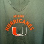 47 Brand  green sleeveless Miami hurricanes shirt size large Photo 1