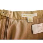 Think tank designer, a line skirt in embroidery Sunburst style detail threading Tan Size 6 Photo 3
