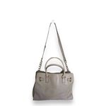 MICHAEL‎ Kors MK Cream Hamilton Leather Womens Purse Bag Tote Shoulder Bag Photo 2