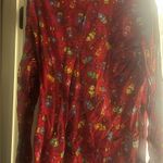 Womens Christmas light scrub jacket Yellow Size M Photo 0