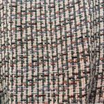 La Fiorentina Tweed Wrap With Rex Rabbit Trim New Pink Photo 2