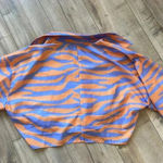 NWT 8 Birdies Clarrie Crop Top Purple/Orange Sz S Purple Photo 10