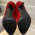 American Eagle outfitters | Red suede heels Photo 6