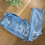 American Eagle AEO Tomgirl destroyed denim jeans Photo 1