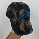 47 Brand NFL 47 Carolina Panthers Custom Bleach Splatter Dad Hat OS Football Sports Photo 2