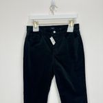 J.Crew Petite Corduroy Full Length Essential Straight Pant Black US 29 P NWT Photo 5