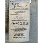 One Teaspoon One x Outlaws Distressed Cut Off Denim Shorts Phantome Black Sz 27 Photo 9