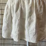 Aeropostale  White Embroidered Mini Skirt Size Small Photo 2