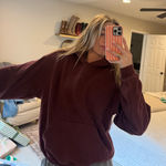 SKIMS  Maroon Hoodie Photo 0