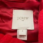 J.Crew Vail Chateau Parka Stadium Cloth Wool Faux Fur Trim Red Sz 6 ($375) Photo 2