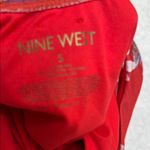 Nine West Red Floral One Piece V-Neck Swimsuit Size S Photo 4